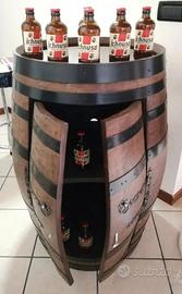 Botte artigianale in legno per arredamento