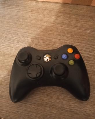 Xbox 360 controller+ cavo + ricambio vano batteria