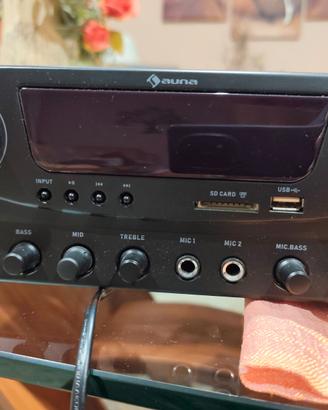 AMPLIFICATORE + Preamplificatore Per Giradischi