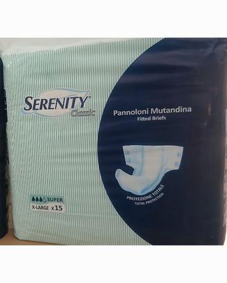 Pannoloni serenity 18 pacchi taglia xl