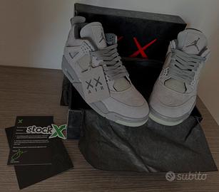Air Jordan 4 Retro Kaws Grigie
