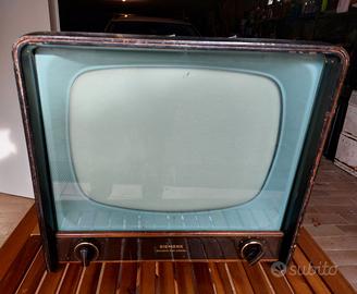 televisore vintage anni '50