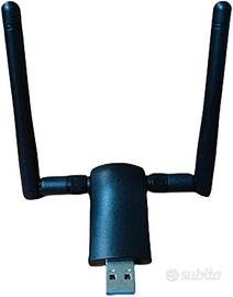 Antenna WIFI USB per PC, Adattatore Chiavetta WIFI