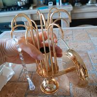 Applique da muro con cristalli