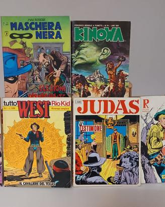 FUMETTI VARI MASCHERA NERA, E ALTRI ANNI 70
