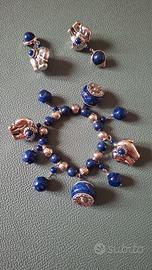 bracciale ed orecchini