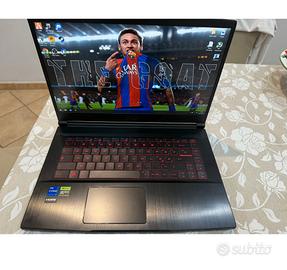 Msi Nvidia geforce RTX 3050 Laptop Gpu i7 8gb