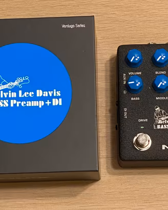 NUX MLD Bass Preamp (Pari al Nuovo) + Alimentatore