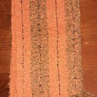 Sciarpa arancione e marrone