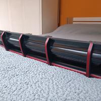 Diffusore posteriore completo Peugeot 208 mk1