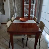 tavolo in noce fatto a mano  