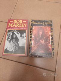 LOTTO VHS VIDEOCASSETTE BOB MARLEY WILD RUNNING