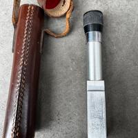 Vecchio oggetto da misurare il latte