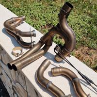  SCARICO COMPLETO  APRILIA RSV4 NUOVO ORIGINALE 