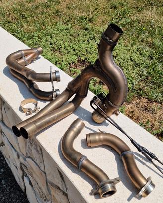  SCARICO COMPLETO  APRILIA RSV4 NUOVO ORIGINALE 