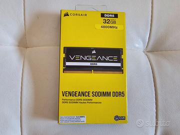CORSAIR SODIMM 32GB 2X16GB DDR5 4800 NUOVE