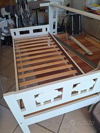 2 Lettini Kritter Ikea 1,6x0.7 bianco