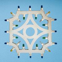 Luminaria decorativa quadrata