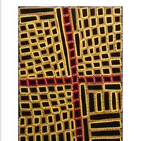 Walala Tjapaltjarri - Arte Aborigena 120x90 cm