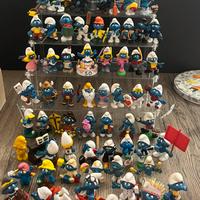 Puffi vintage Peyo Schleich e Bully 7 a 50 euro