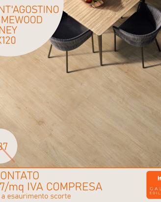 Piastrelle in gres porcellanato effetto legno