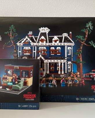 Lego Set 40891 e 11370 Stranger Things