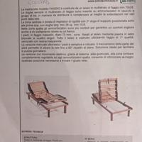 LETTO CON MOVIMENTO ELETTRICO