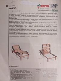 LETTO CON MOVIMENTO ELETTRICO