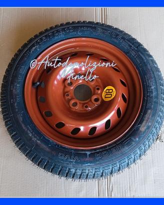 Ruota di scorta Originale FIAT 500 Sporting LEGGI