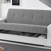 Divano letto con contenitore