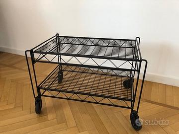 CARRELLO di DESIGN NERO