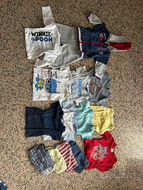 Stock abbigliamento bambino 6-9 mesi