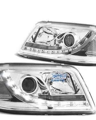 FARI PER VOLKSWAGEN VW T5 03-09 DAYLIGHT CROMATI