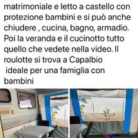 Roulotte targata con revisione