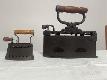 Coppia di ferri da stiro di fine '800