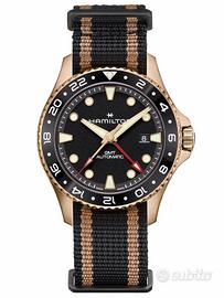 Hamilton Khaki Navy Scuba GMT Automatic 43 Bronzo