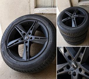 Cerchi in lega da 20 nero satinato jeep