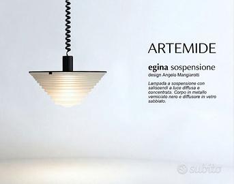 ARTEMIDE Lampada da soffitto EGINA Mangiarotti '79