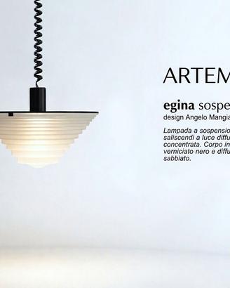 ARTEMIDE Lampada da soffitto EGINA Mangiarotti '79