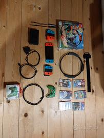 Nintendo Switch + Giochi + Accessori