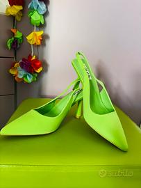 Tacchi bassi verdi