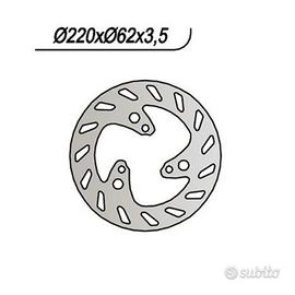 Disco freno posteriore hm 50 motard / enduro