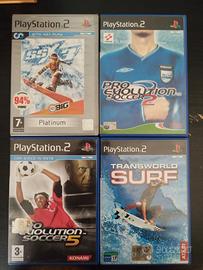 4 Custodie vuote Playstation 2
