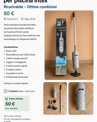 Aspiratore intex
