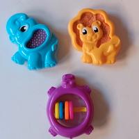 Lotto giochini e sonagli per neonati 