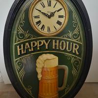 Orologio dipinto Country Corner