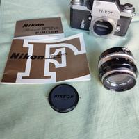 Nikon Ftn Photomic + 4 obiettivi e valigetta