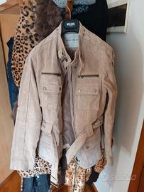 giubbotto donna In pelle Zara Basic tg 44 