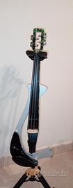 Violino elettrico Gear4Music Solus azurite mist