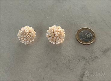 Orecchini perle di fiume